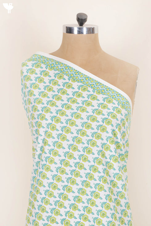 Cambric Cotton In Floral Print